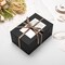 Black Gift Boxes with Lids – 9 x 6 x 4 Inches, 10 Pack – Sturdy Cardboard Craft Boxes for Groomsmen Proposals, Christmas, Weddings, Graduation, Birthday, and Holiday Gifts (Black)